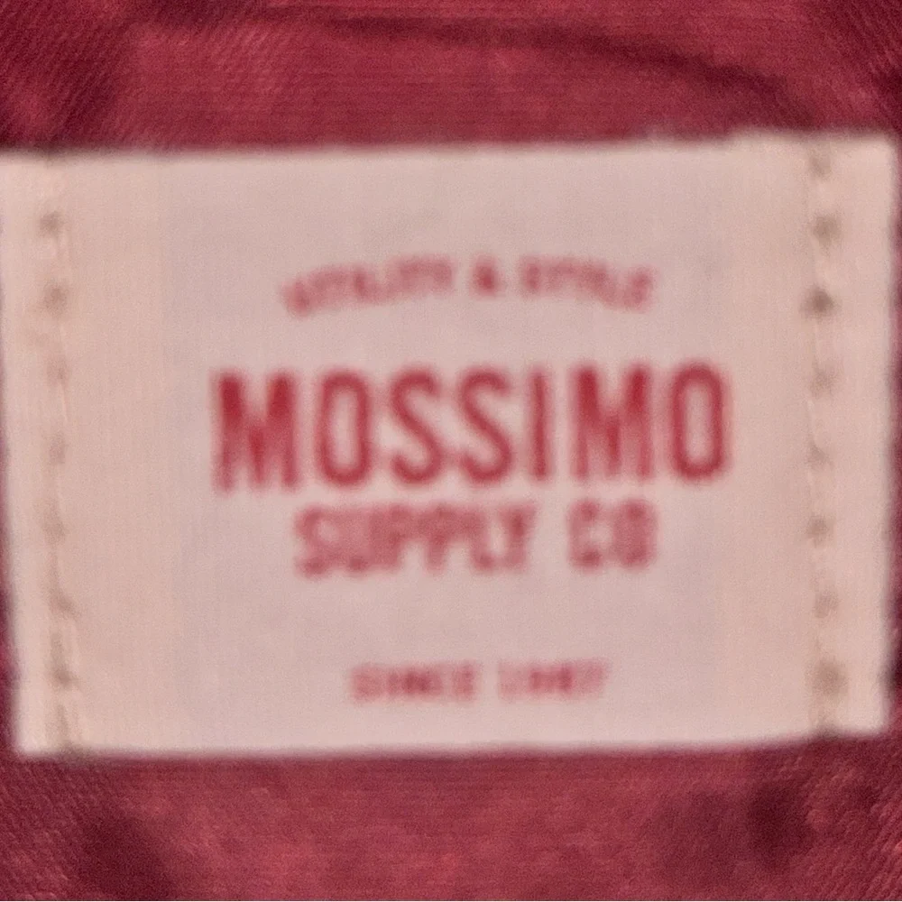 Mossimo Supply Co. Red non Leather Fringe Wristlet